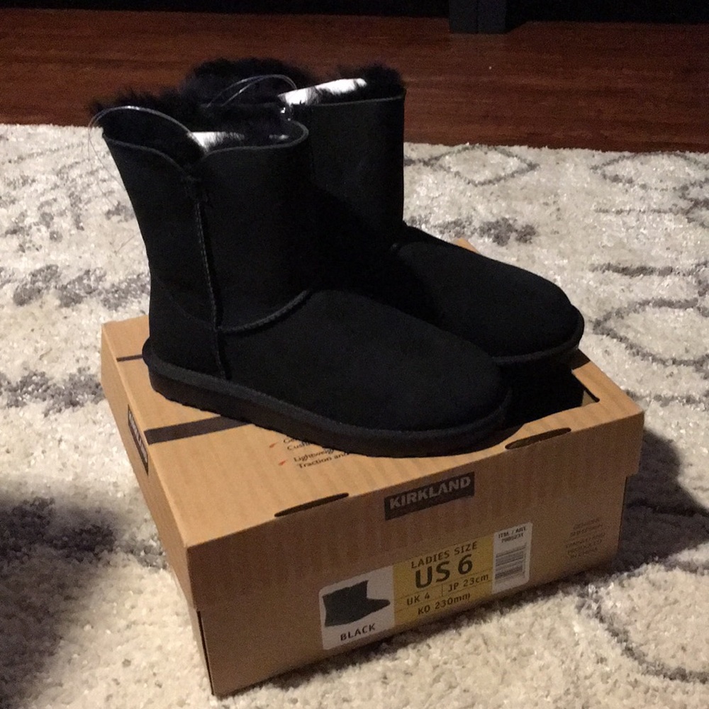 Shearling boot